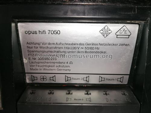 Opus HiFi 7050; Telefunken (ID = 2762542) Radio