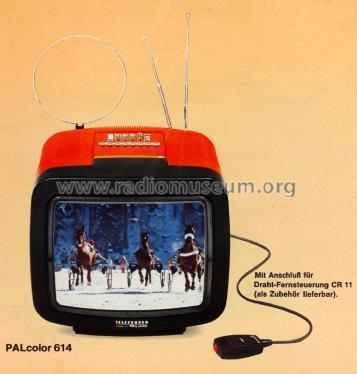 PALcolor 614 Ch= 511; Telefunken (ID = 2087885) Television