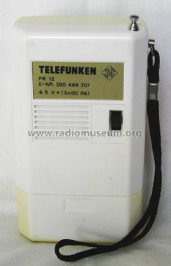 Pocket Receiver PR-12 ; Telefunken (ID = 2109954) Radio