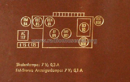 Salzburg 2554 Hi-Fi; Telefunken (ID = 1032832) Radio