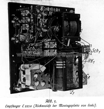 Sekundär-Audion-Empfänger E.225a; Telefunken (ID = 2270207) Radio