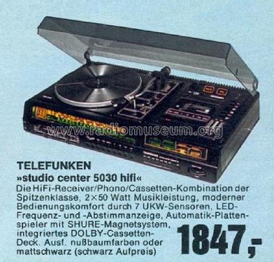 Studio-Center 5030 HiFi HiFi-Chassis 1000; Telefunken (ID = 1763102) Radio