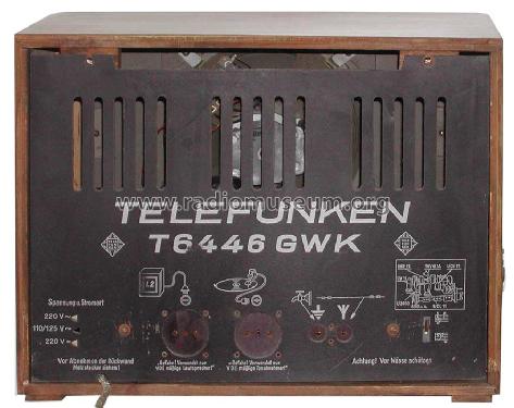T6446GWK; Telefunken (ID = 501999) Radio