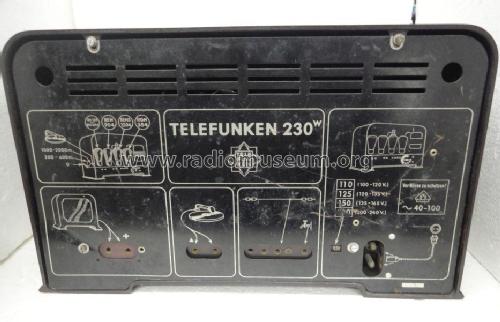 Telefunken Katzenkopf 230W ; Telefunken (ID = 2052563) Radio