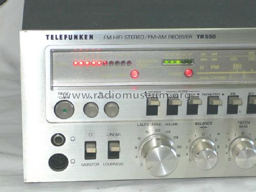 FM HiFi Stereo/FM-AM Receiver TR550 HiFi Ch= 2000; Telefunken (ID = 334015) Radio