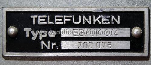 FM-UKW-Ballempfänger EB/UK 3/4; Telefunken (ID = 1596529) Commercial Re