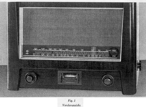 UKW-Spezialsuper 9H99WU; Telefunken (ID = 1351937) Radio