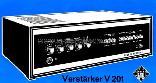V201; Telefunken (ID = 113839) Ampl/Mixer