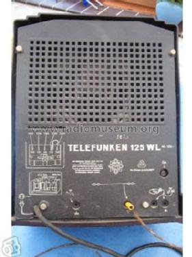 Wiking 125WL ; Telefunken (ID = 54628) Radio