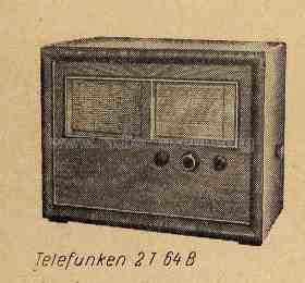 2T64B; Telefunken; Budapest (ID = 133410) Radio