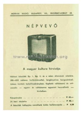 Néprádió 140U; Telefunken; Budapest (ID = 2348342) Radio