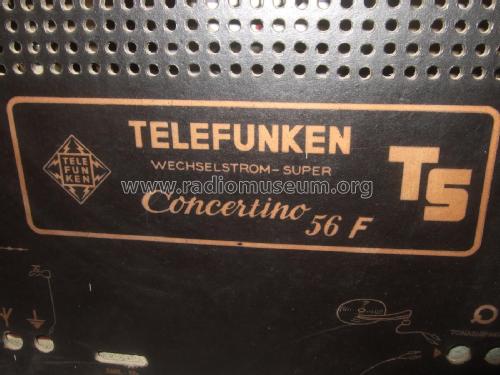 Concertino TS 56F; Telefunken France; (ID = 2386023) Radio