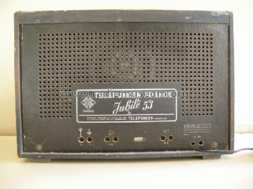 Jubilé 53 ; Telefunken France; (ID = 956061) Radio