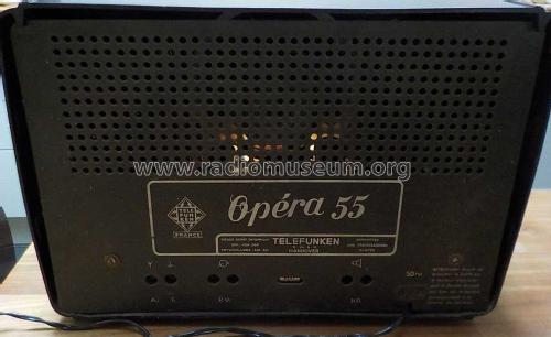 Opéra 55; Telefunken France; (ID = 2087738) Radio