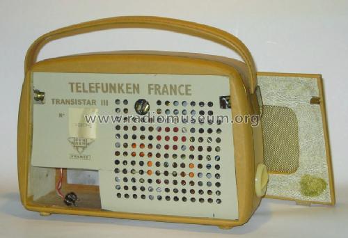 Transistar III ; Telefunken France; (ID = 776531) Radio