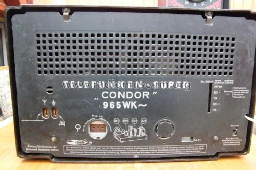 Condor 965WK; Telefunken (ID = 857763) Radio