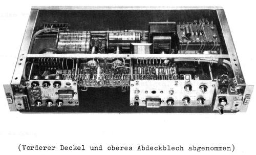 Magnetton-Aufnahmeverstärker V86; Telefunken (ID = 2005660) Ampl/Mixer