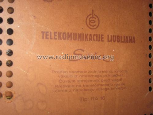 Soča RA16; Telekomunikacije (ID = 1388885) Radio
