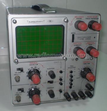 Oscilloscope D54; Telequipment Ltd.; (ID = 945441) Equipment