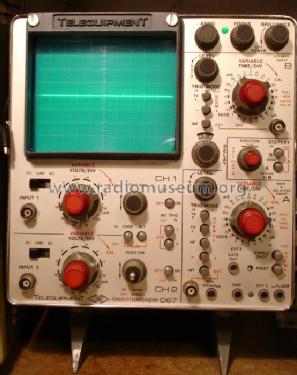 Oscilloscope D67; Telequipment Ltd.; (ID = 198763) Equipment