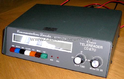 Communications Decoder CD670; Telereader (ID = 110268) Amateur-D