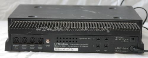 HiFi Amplifier HiFi A-330; Teleton Gruppe (ID = 2248589) Ampl/Mixer