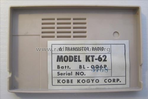 KT-62; TEN brand, Kobe (ID = 2514469) Radio
