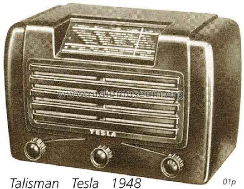 Talisman 305U; Tesla; Praha, (ID = 2510) Radio