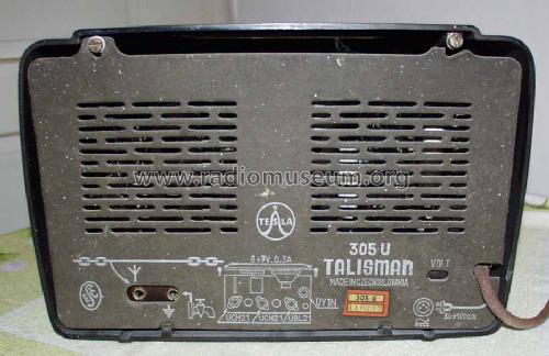 Talisman 305U; Tesla; Praha, (ID = 96562) Radio
