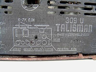Talisman 309U; Tesla; Praha, (ID = 168548) Radio