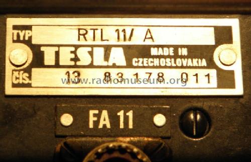 Aircraft Radio RTL-11; Tesla; Praha, (ID = 1664020) Commercial TRX