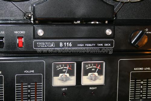 High Fidelity Tape Deck B116; Tesla; Praha, (ID = 1112207) R-Player