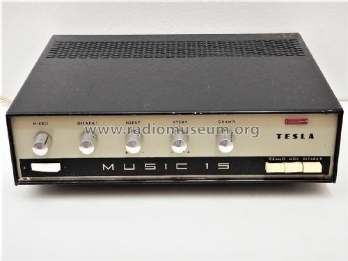 Music 15 AZK150; Tesla; Praha, (ID = 2635219) Ampl/Mixer