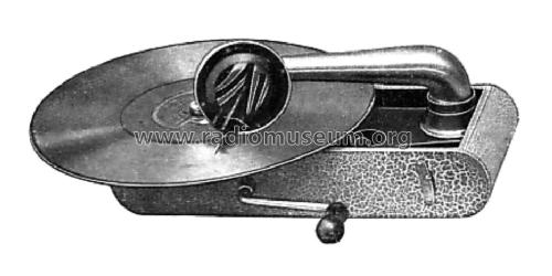 Excelda Pocket Gramophone No. 55; Thorens SA; St. (ID = 1175128) TalkingM