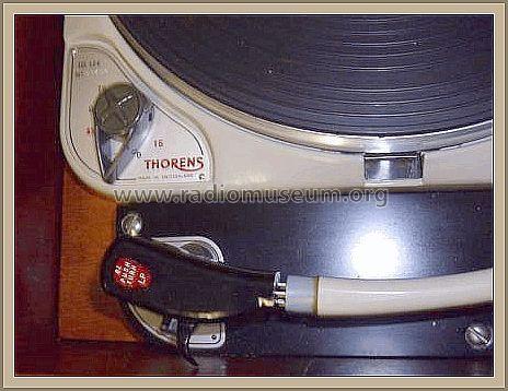 Plattenspieler TD124; Thorens SA; St. (ID = 1964358) Sonido-V