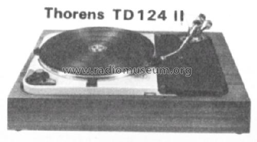 Plattenspieler TD124-II ; Thorens SA; St. (ID = 315260) R-Player
