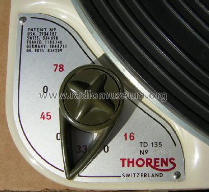 TD135; Thorens SA; St. (ID = 350430) R-Player