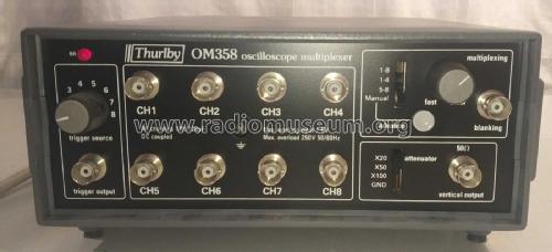Oscilloscope Multiplexer OM358; Thurlby Thandar (ID = 2974999) Equipment