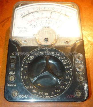Analog Multimeter TMK-500; TMK, Tachikawa Radio (ID = 1900808) Equipment