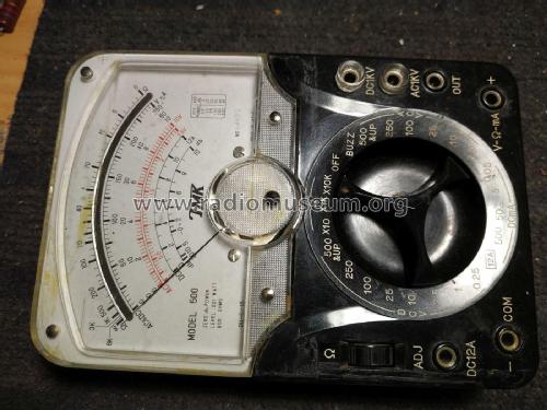 Analog Multimeter TMK-500; TMK, Tachikawa Radio (ID = 2547614) Equipment