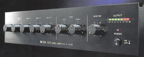Mixer Power Amplifier A-512E; Toa Electric Co., (ID = 2699747) Ampl/Mixer