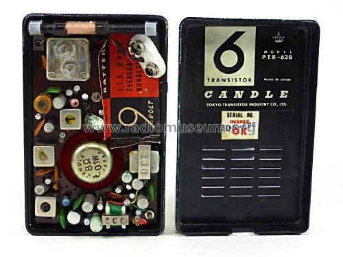Candle PTR-62 B; Tokyo Transistor (ID = 2625770) Radio