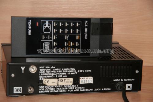 Kabel - Videotext Konverter KVT 300 plus; Tonfunk; Ermsleben/ (ID = 2107145) Adapteur