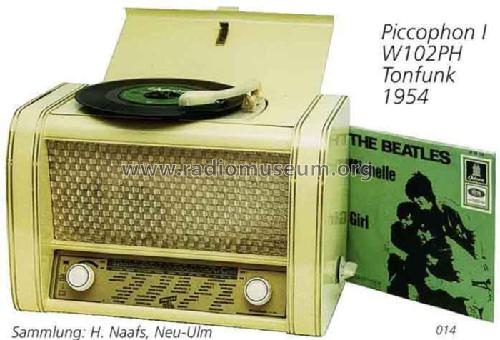 Piccophon-Super W102PH; Tonfunk GmbH; (ID = 2535) Radio