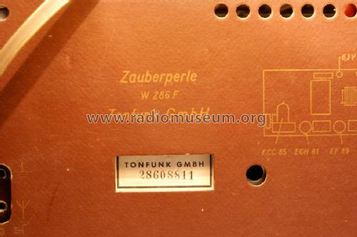 Zauberperle W286F; Tonfunk GmbH; (ID = 1413180) Radio