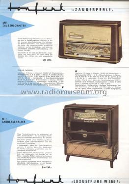 Zauberperle W286F; Tonfunk GmbH; (ID = 40289) Radio