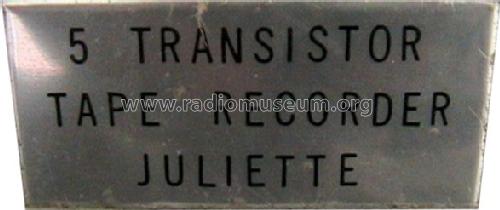 Juliette 5 Transistor Tape Recorder; Topp Import & Export (ID = 1246780) R-Player