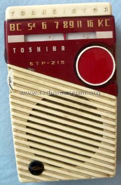 6TP-219; Toshiba Corporation; (ID = 1839277) Radio