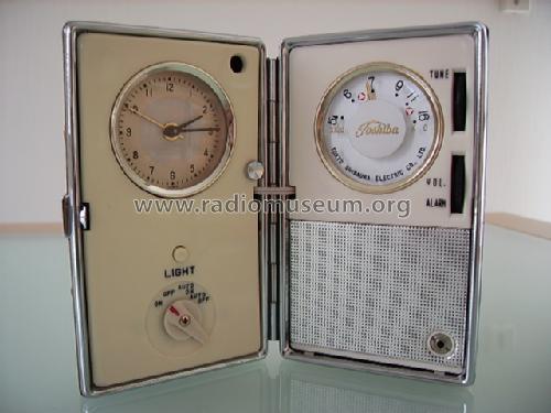 Travel Clock 6 Transistor 6TC485; Toshiba Corporation; (ID = 1102101) Radio