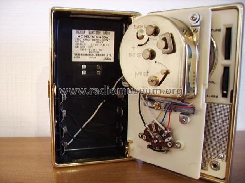 Travel Clock 6 Transistor 6TC485; Toshiba Corporation; (ID = 1369718) Radio